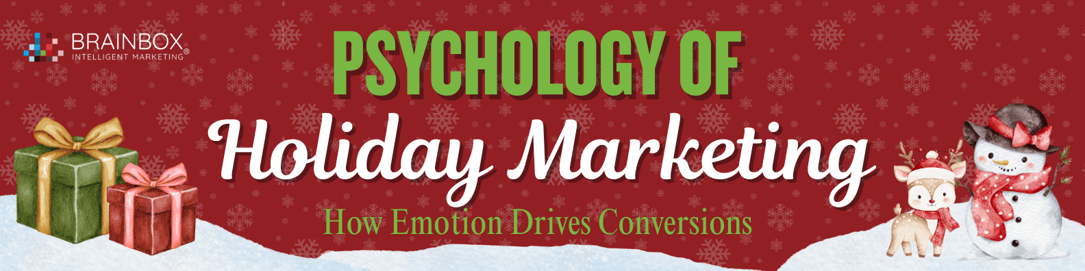 holiday marketing banner