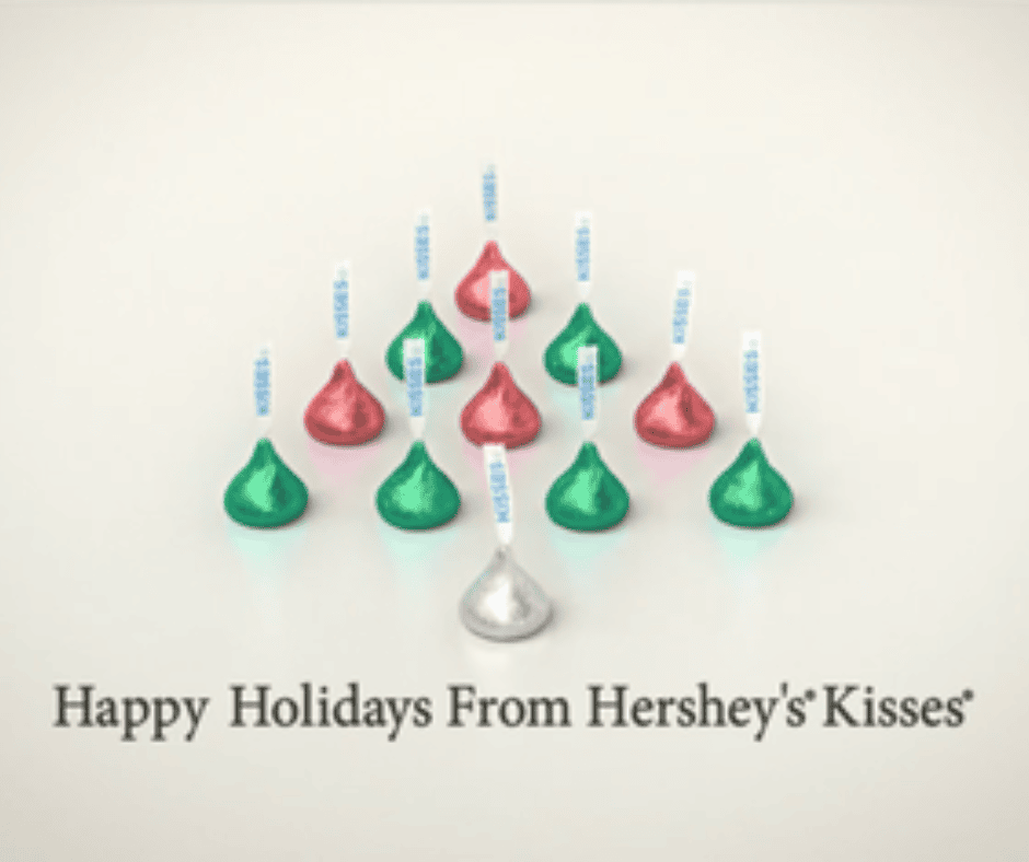 Hershey Kiss Christmas Bells Commercial