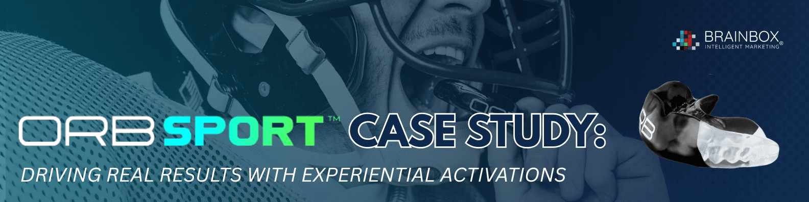 ORB Sport Case Study covering brand awareness, market research, and on-site activations.
